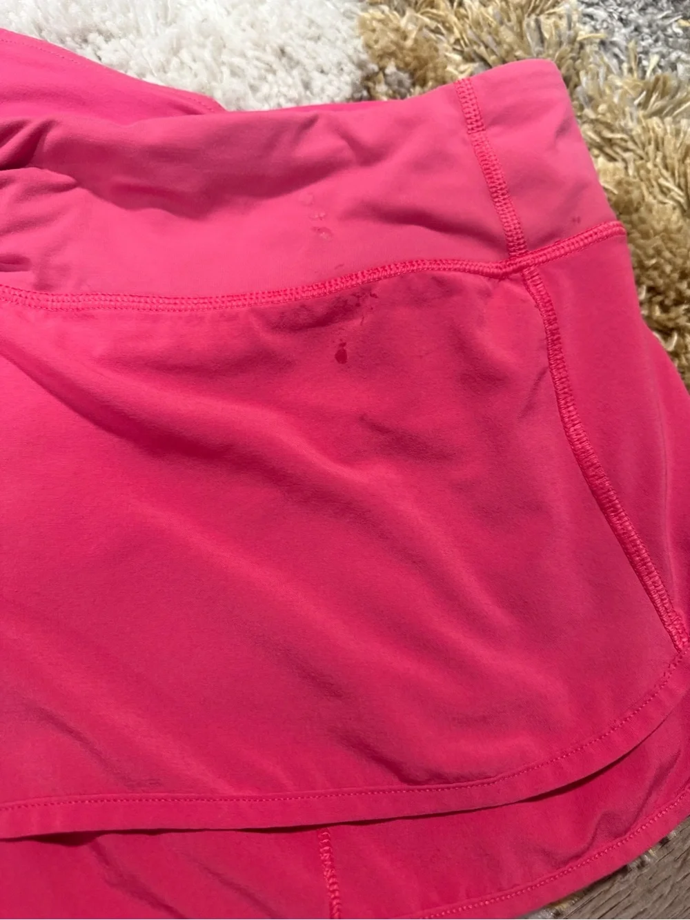 lululemon athletica Women's Pink Athletic Speed Shorts 2.5”